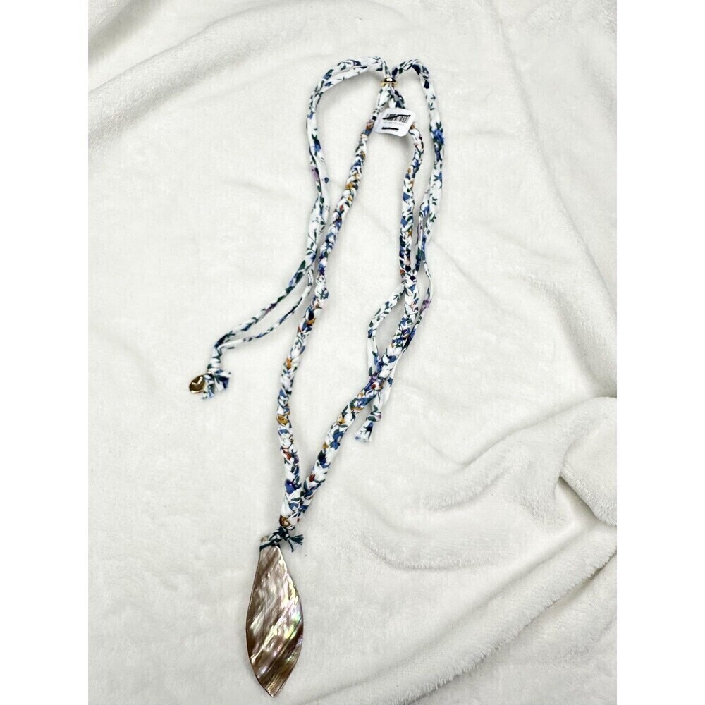 NEW Free People Ariana Ost The Era Strand Necklace Shell Pendant Bohemian Beach